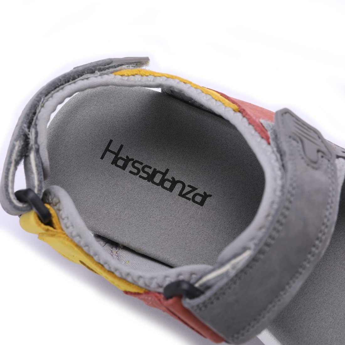 Harssidanzar Women's Sports Hiking Sandals Adjustable Strap Leather Sandals For Women Outdoor Sports Sandals Walking SL256UK