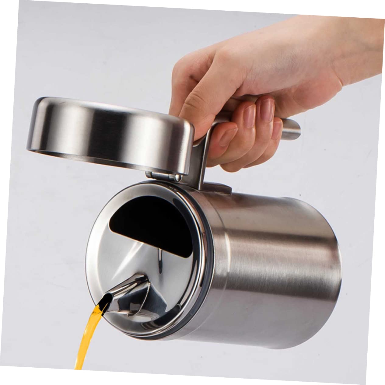 LIFKOME Botella Dispensadora De Aceite De Cocina Recipiente Para Vinagre y Salsa De Soja Aceitera Práctica Para Cocinar Restaurantes y Barbacoas Dispensador De Aceite
