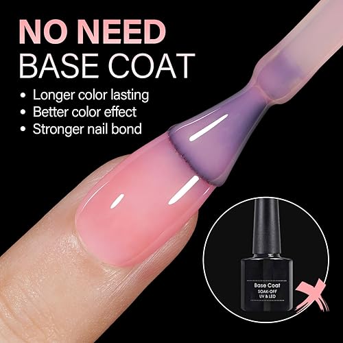 Vista 57 de AILLSA Puntas de uñas extra cortas, 450 puntas de uñas de gel acrílico de cobertura completa, puntas de uñas postizas de doble cara mate preformadas