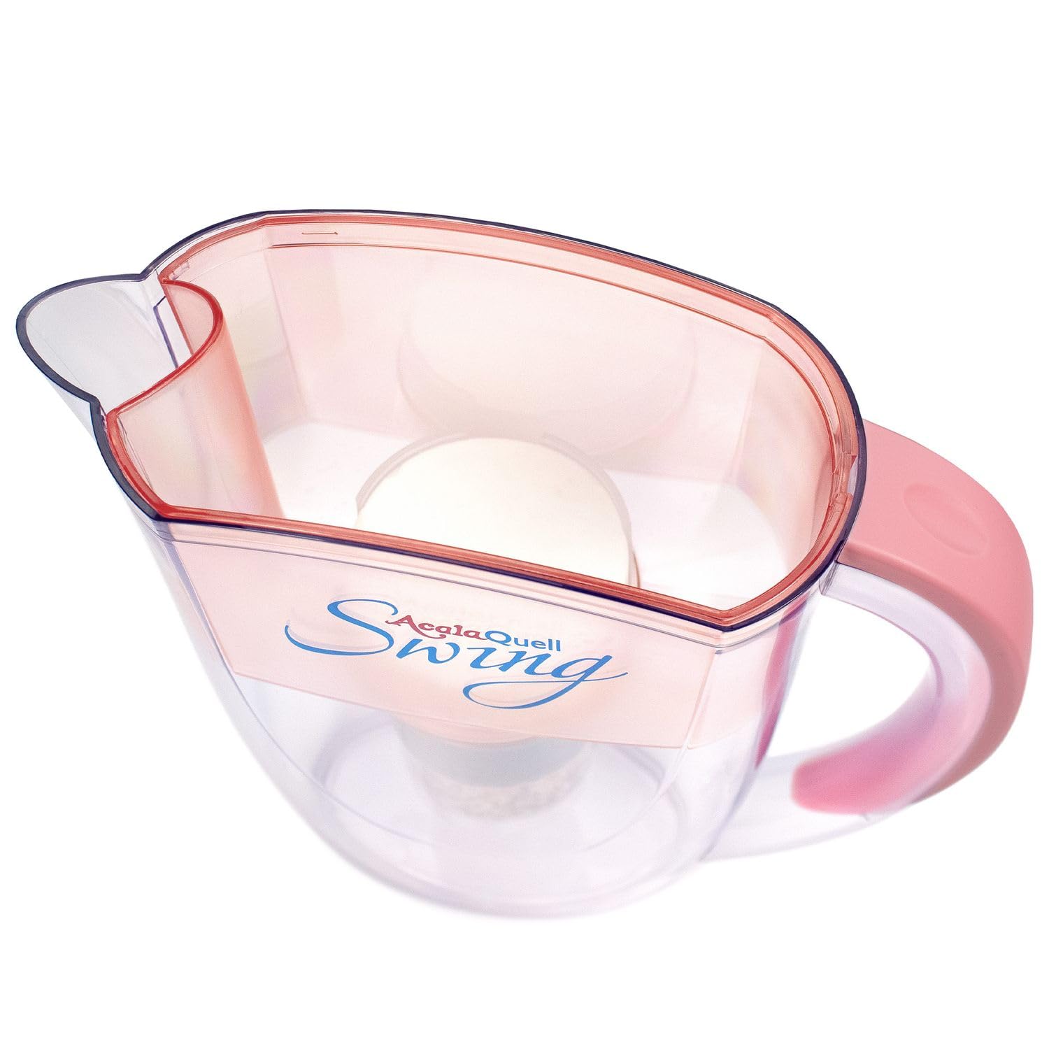 AcalaQuell® Wasserfilter Swing | rose | Aktivkohle Wasserfilter | Höchste Filterleistung - mehrschichtig | BPA u. BPB frei | ReNaWa® - Technology | Kreiert köstlich schmeckendes, wohltuendes Wasser