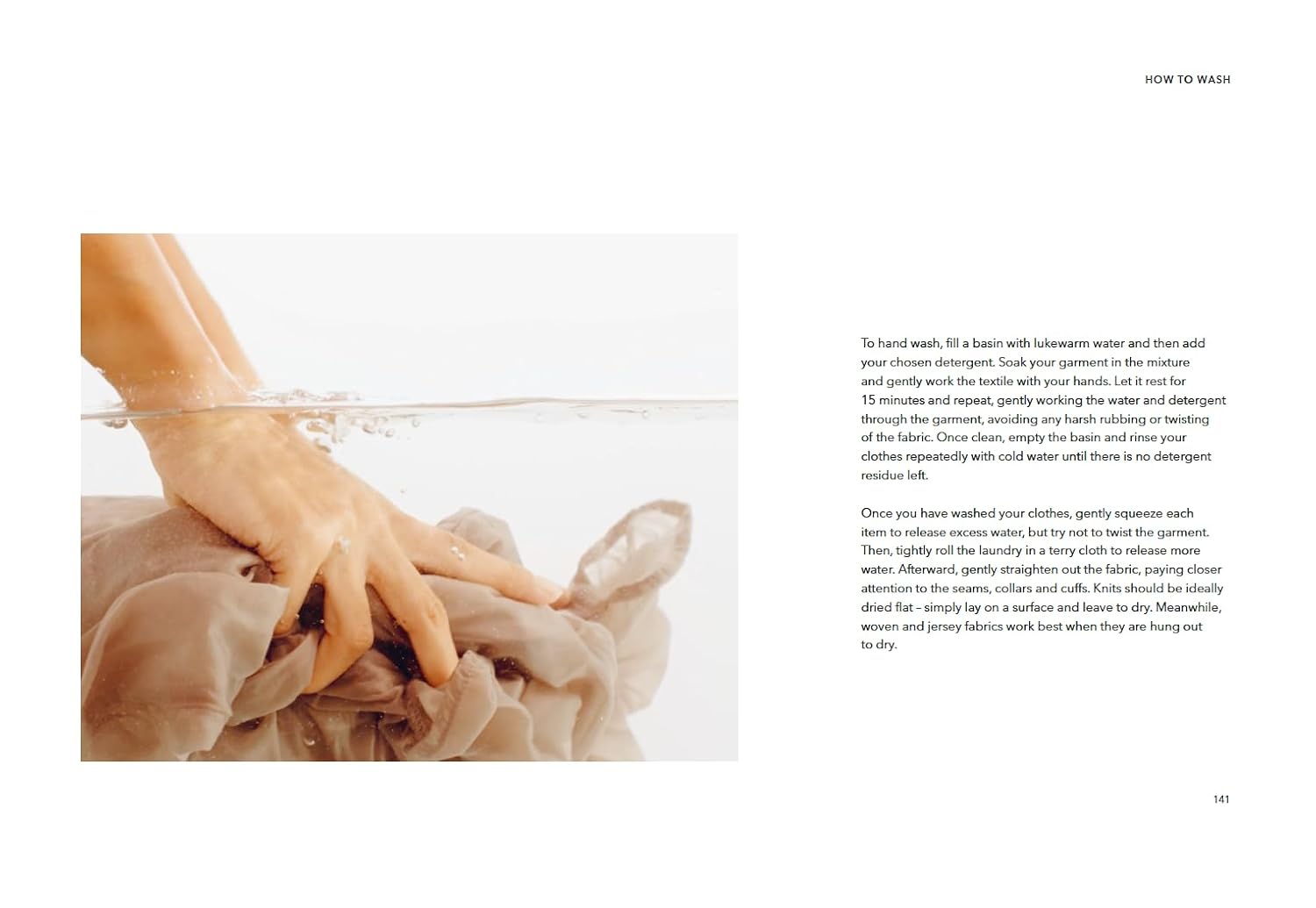 Steamery clothing care bible