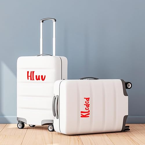 Miniatura 4 de 416 piezas de 8 hojas de calcomanías de letras, calcomanías autoadhesivas de letras mayúsculas y minúsculas de 1 pulgada y 2 pulgadas, calcomanías