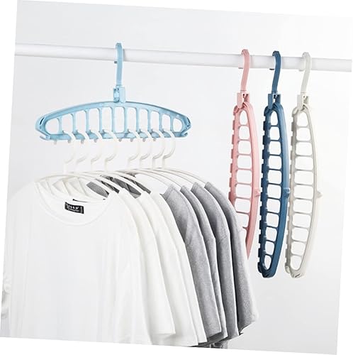 Miniatura 2 de Perchas de almacenamiento plegables para ganchos giratorios antideslizantes y estantes de secado de movimiento de 360