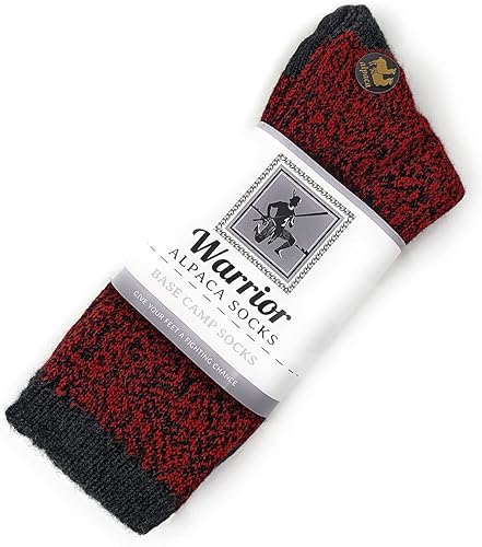 Miniatura 5 de WARRIOR ALPACA SOCKS - Calcetines de senderismo unisex de lana de alpaca para hombre y mujer