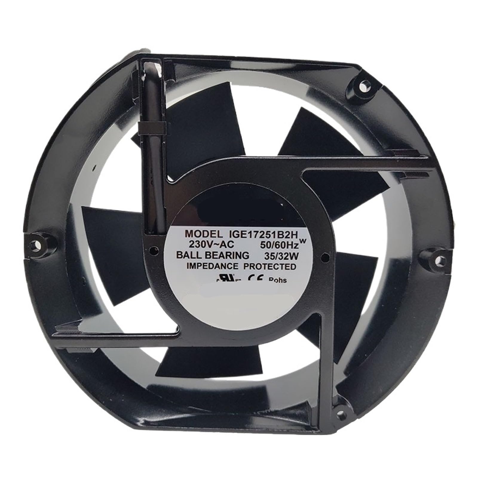 FSBNMNXPQ IGE17251B2H 230VAC 35/32W 17251 172 * 51mm COOLING FAN(1)
