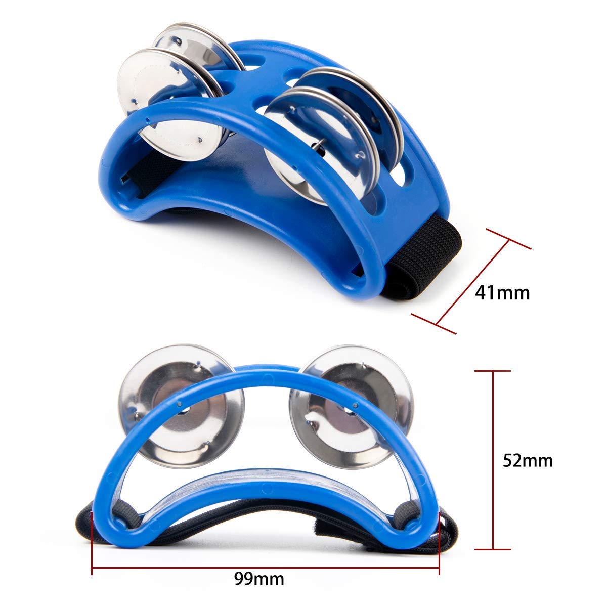 Snapklik.com : Foot Tambourine Percussion Jingle Shaker Musical ...