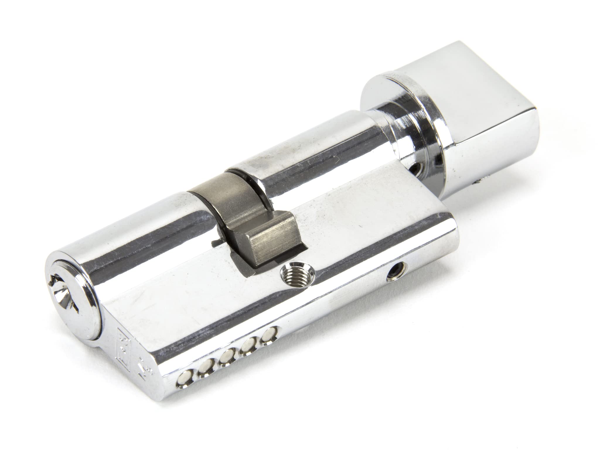 From The Anvil 46270 Polished Chrome 30/30 5pin Euro Cylinder/Thumbturn KA