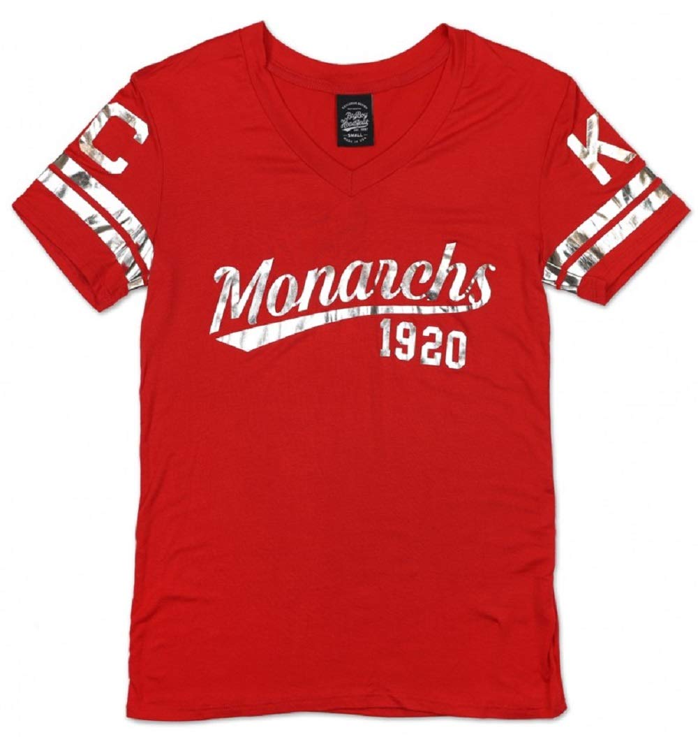 NLBM Negro Leagues Women's Foil Tee Kansas City Monarchs
