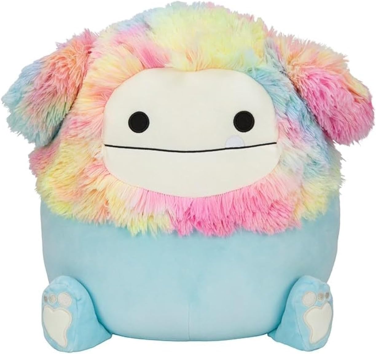 Squishmallows Official Kellytoy 12"" Zozo The Bigfoot Plush Toy, Purple