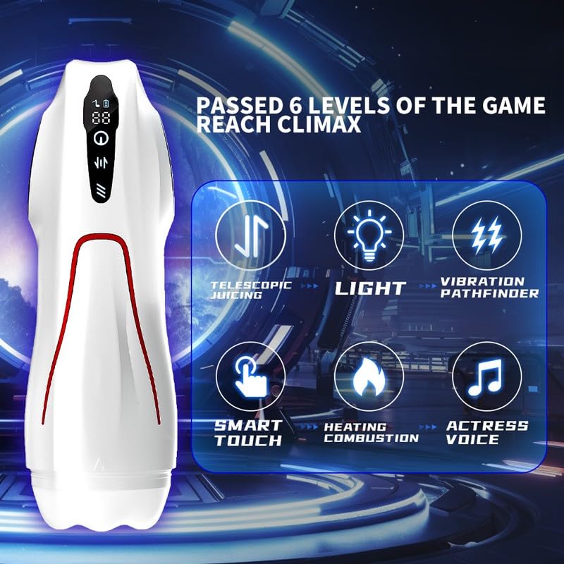 CBDOZP Fully Automatic Men's Fitness Equipment, Multi-Frequency Intelligent Rotation