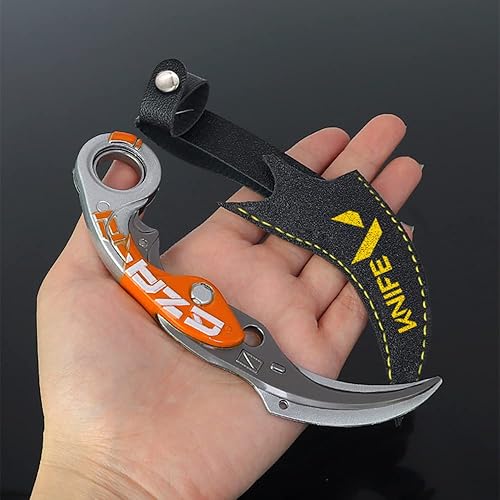 Miniatura 4 de Superbuybox Cuchillo Valorant, figuras de acción de artes marciales, colección de juegos, llavero, decoración de escritorio, mochila, colgante,