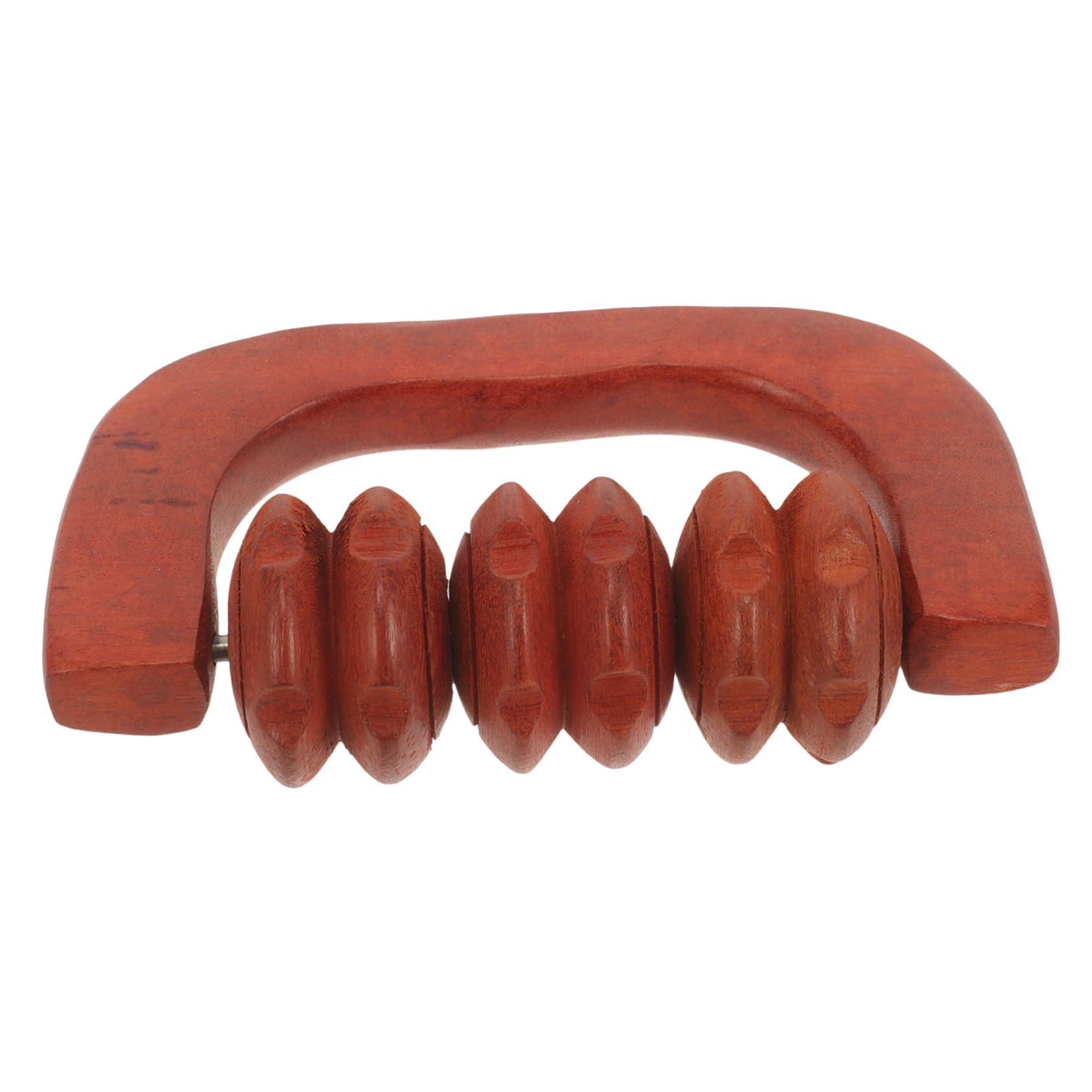 FOMIYES 3 Rodillos De Madera Para El Cuello Y La Espalda Herramienta De Yoga Portátil.