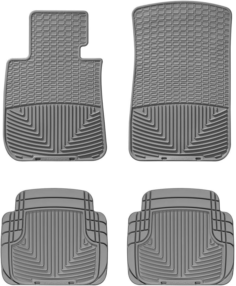 WeatherTech All-Weather Floor Mats for Acura TL 1st & 2nd Row (W61-W50), Black