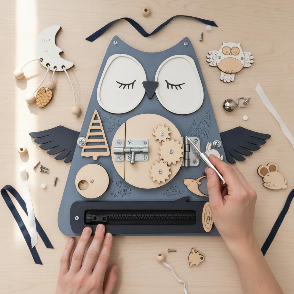 Tablero Sensorial Busy Board