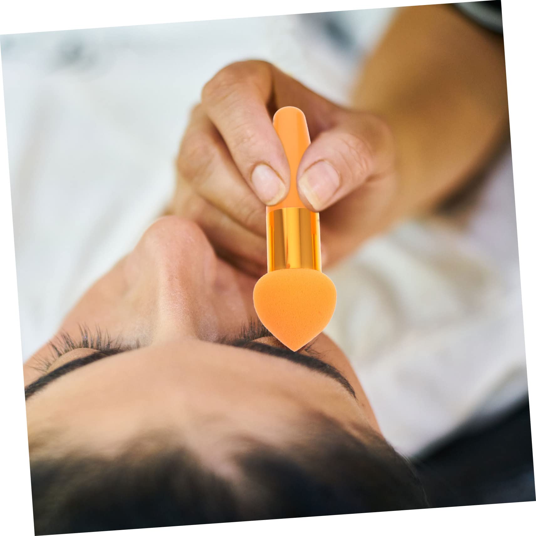 POPETPOP 15pezzi Pennelli Per Trucco Professionale Pennette Maneggevoli Per Fondotinta Liquido e Polvere Accessori Cosmetici Per Uso Domestico e Salone Di Bellezza