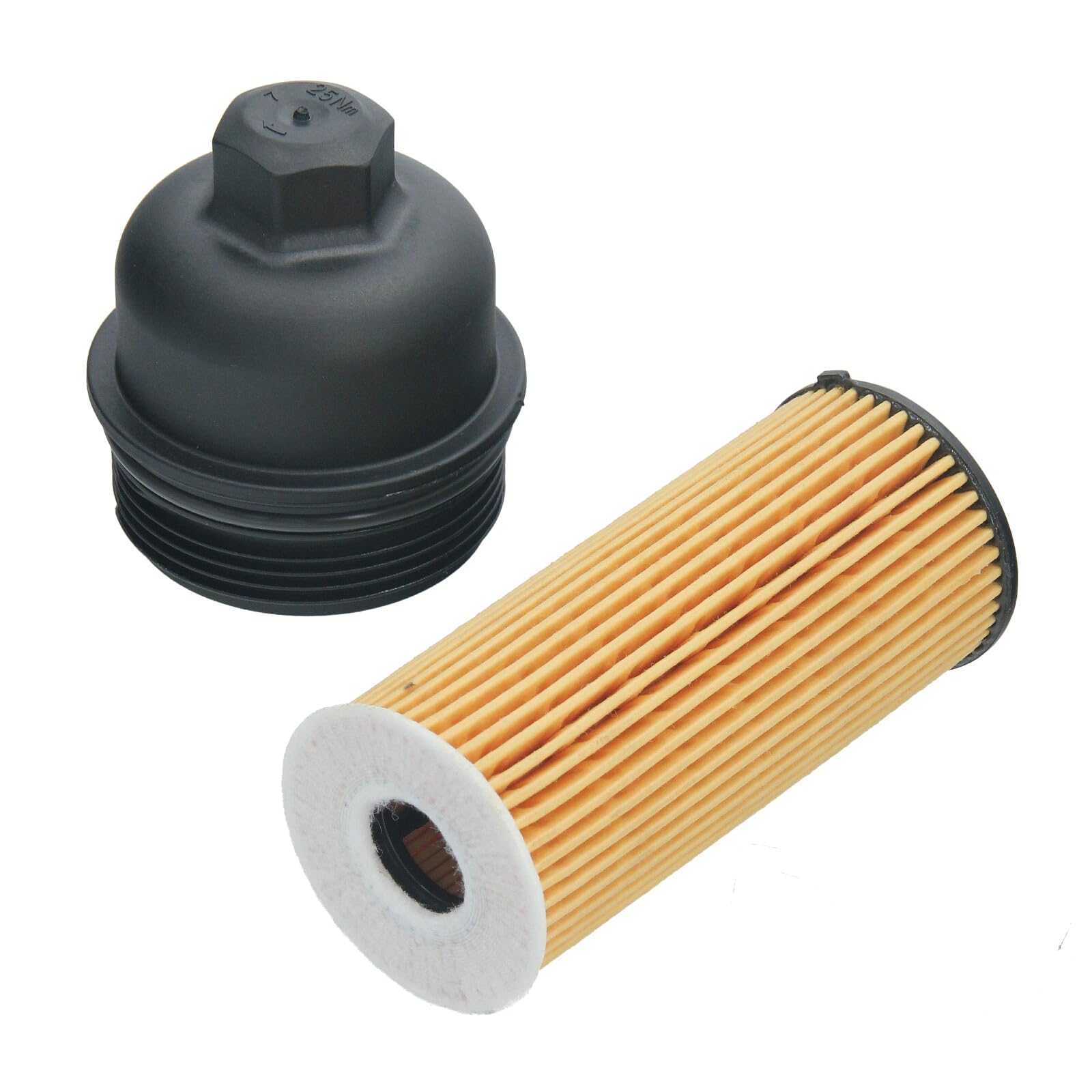 GEPCO carcasa de filtro de aceite + filtro de aceite incl. enfriador de aceite, juntas | compatible con BMW 1er F20 F21, 2er F22 F87, 3er E90 E91 E92 E93 F30 F31 F34, 4er F32 F33 F36, 5er F10 F11, X1