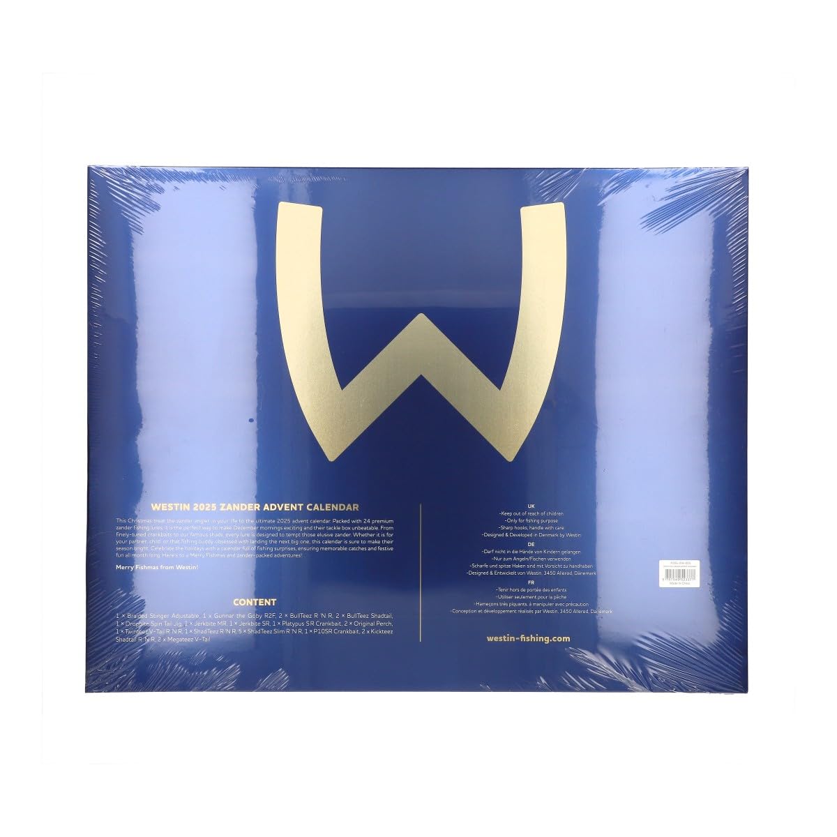 Westin 2025 Zander Advent Calendar Adventskalender Geschenk Raubfisch-Angler