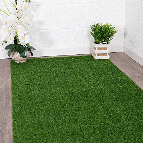 image for Ottomanson Artificial Grass Turf 6'6