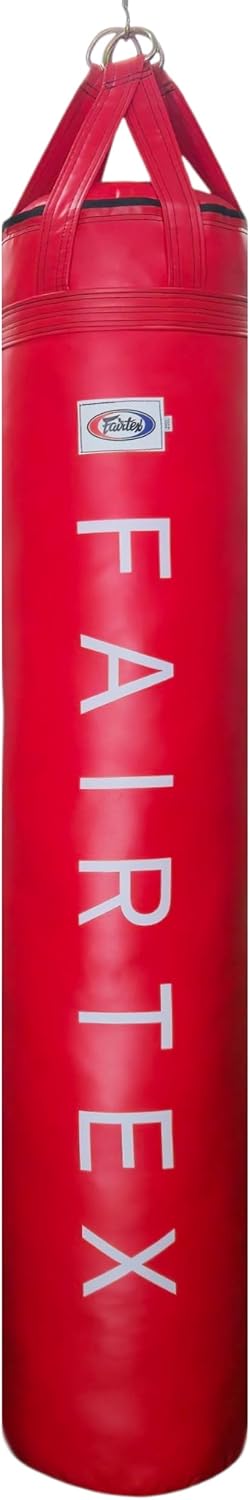 Fairtex HB17 6 Ft. Banana Bag Punching Bag for Muay Thai, Boxing, Kickboxing, MMA- Made in USA - 14" W x 70" H