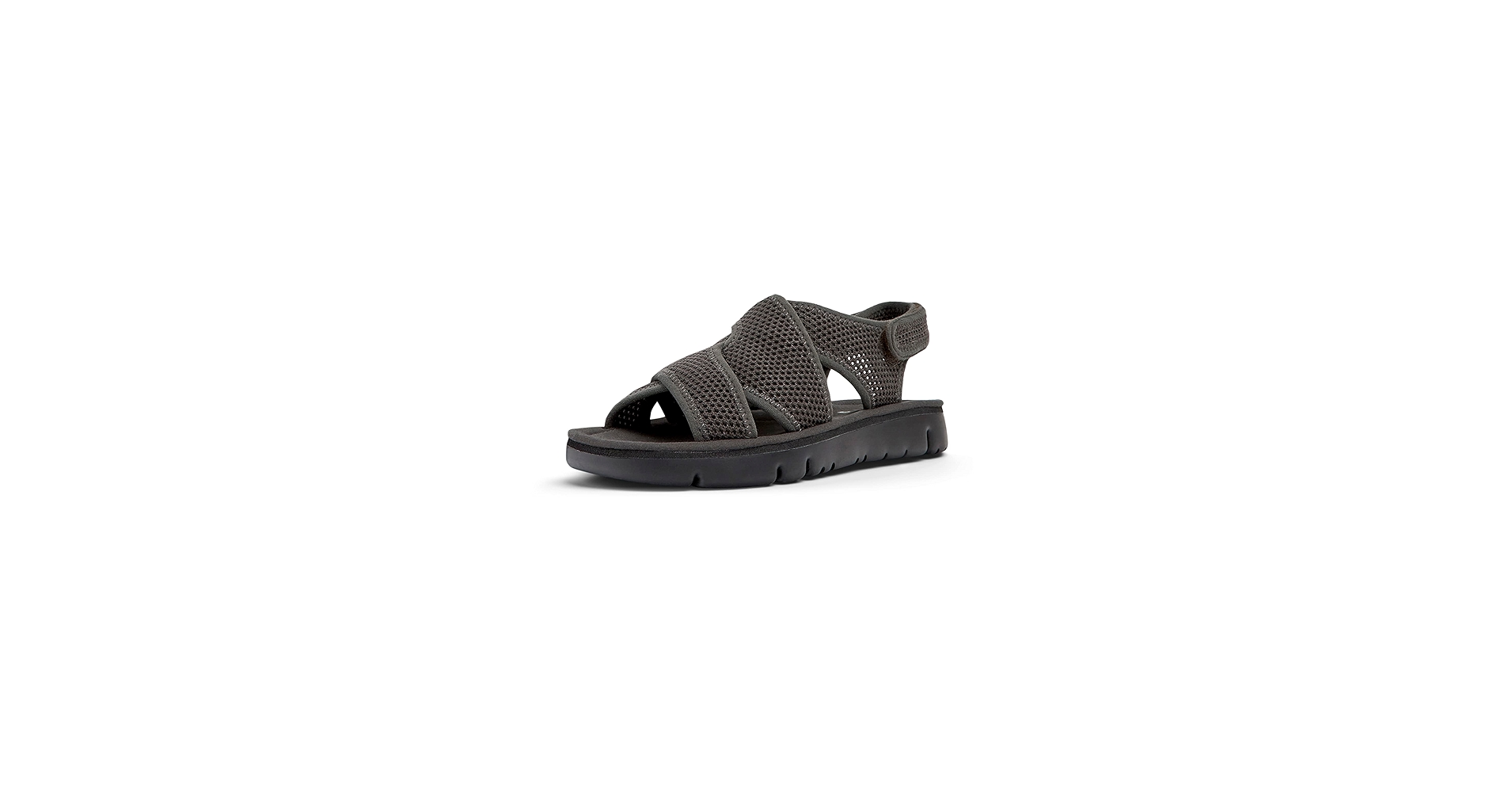 Amazon.com | Camper Women's X-Strap Sandal Flat, Dark Gray
