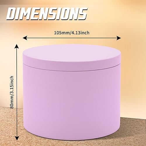 Miniatura 151 de Latas para velas de 16 onzas, paquete de 12 frascos de metal de alta calidad de 16 onzas con tapas para hacer velas, contenedores de velas vacíos a