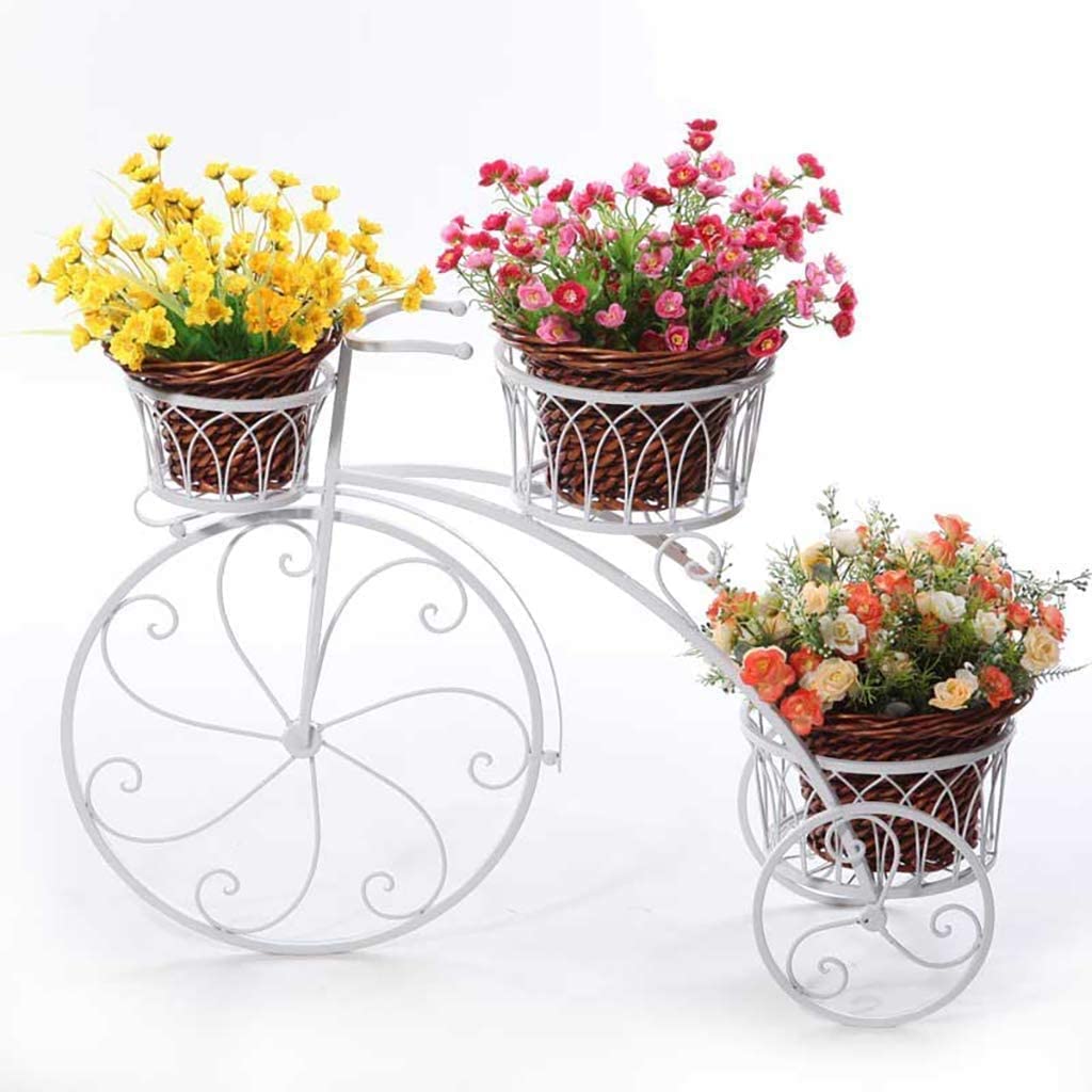 Mishy Wood Cycle Planter Stand For 3Cart Planter Stand Tricycle Plant Holder Use Flower Pot Holder Stands Shelf Rack Wrought Iron Planter Shelves For Patio Living Room Garden Balcony (B0DG84D89K) Amazon Price History, Amazon Price Tracker