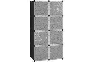 C&AHOME Cube Storage Organizer with Doors - Perfect Space-Saver for Any Room