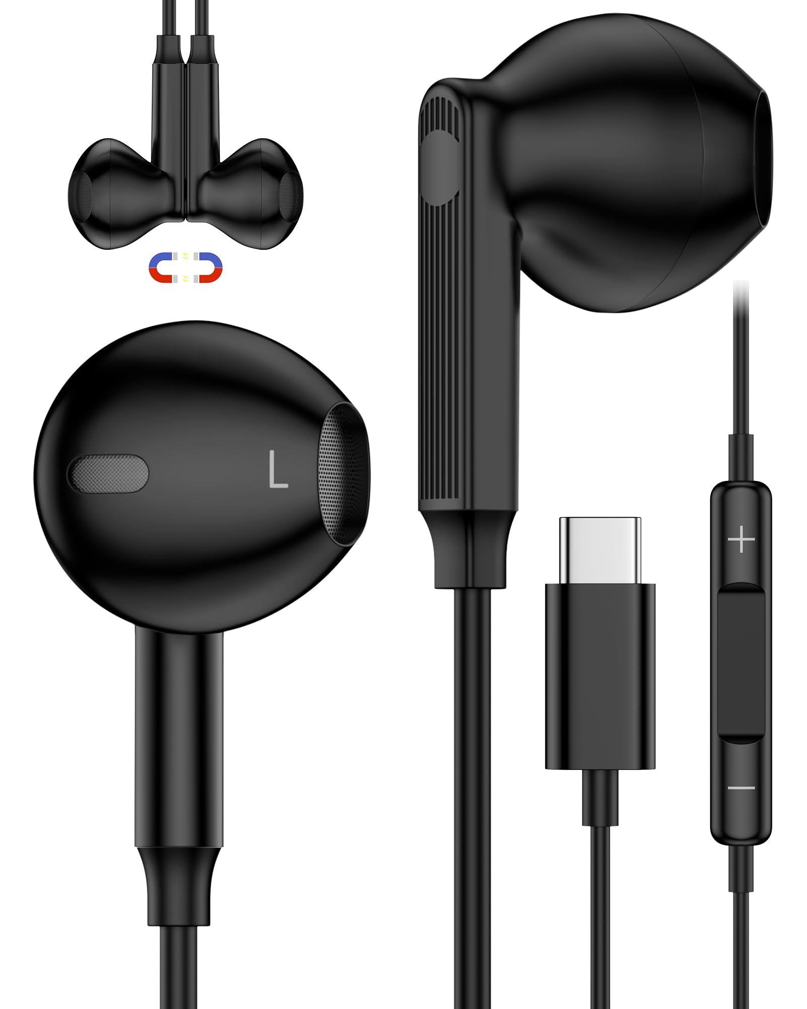 Amazon.com: iPhone 17e 16e Wired Earbuds USB C for Apple 17 Air