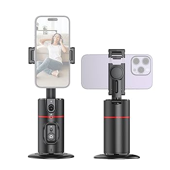 GoPro＆スマホ用スタビライザー【新品未開封】【送料無料】 Amazon.co.jp: スマホ用ジンバル 360°顔追跡と自動回転 スマホ