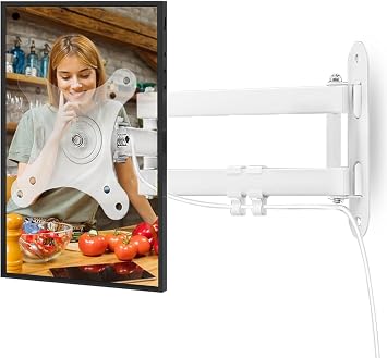 Wall Mount for Echo Show 15, Full Motion Monitor Mounting Bracket