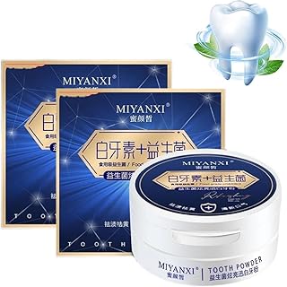 Miyanxi Tooth Powder, Tooth Cleaning Powder, Miyanxi Teeth Whitening, Dirty Mouth Toothpowder,Teeth Whitening Powder, Tooth Whitening Effective Remover Stains from Coffee and Smoke Stains