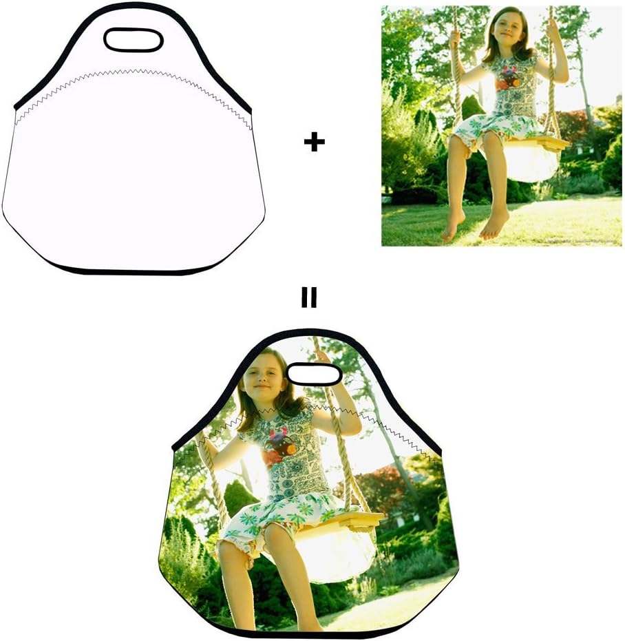 Custom Lunch Bag for Women Insulated Customizable Your Picture Lunch Tote for Girls Personalized Gifts for Kids