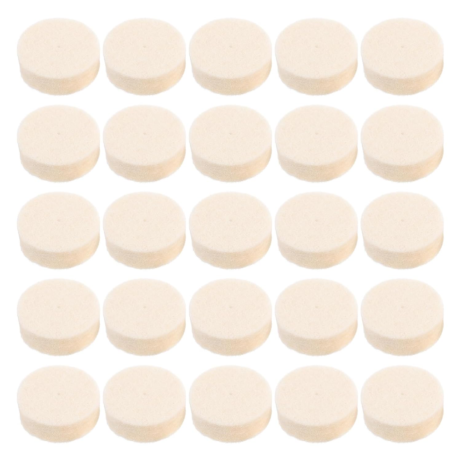 PRETYZOOM 2sets 100pcs Wool Polishing Wheel Jewelry Polishing Kit for Rotary Tools Versatile Buffing Heads of Watches and Jewelry Easy to Carry 100pcs*2