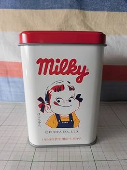 ✨超レア✨不二家　FUJIYA  ペコちゃん　当時物　ブリキ缶　BOX ✨超レア✨不二家 FUJIYA ペコちゃん 当時物 ブリキ缶 BOX 楽天