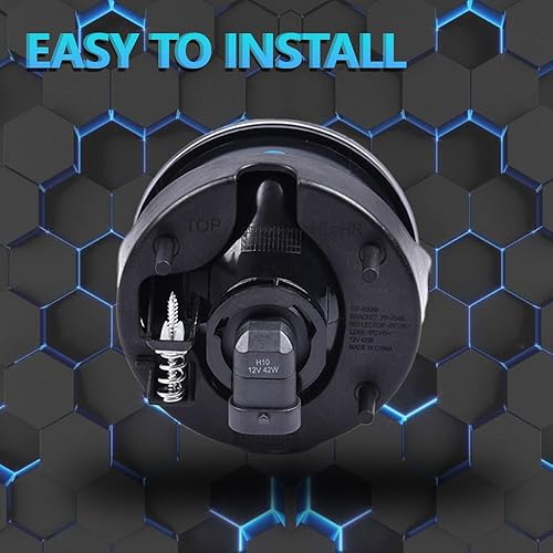 Miniatura 5 de Luces antiniebla de parachoques compatibles con Ford Expedition 2007-2014 y Ranger 2008-2011 de repuesto de lámparas de conducción con bombillas H10