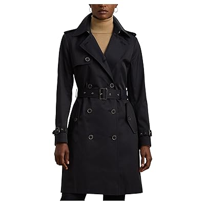 Lauren Ralph Lauren Db Belted Rain 38 Women