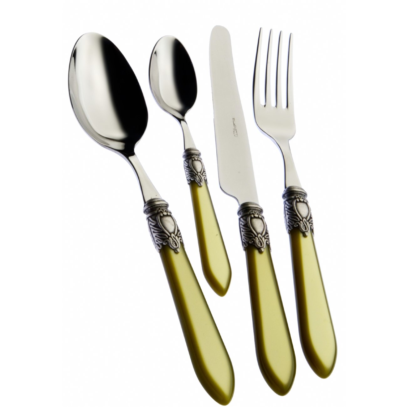 Service de table Bugatti Oxford vert chartreuse le cadeau de mariage idéal