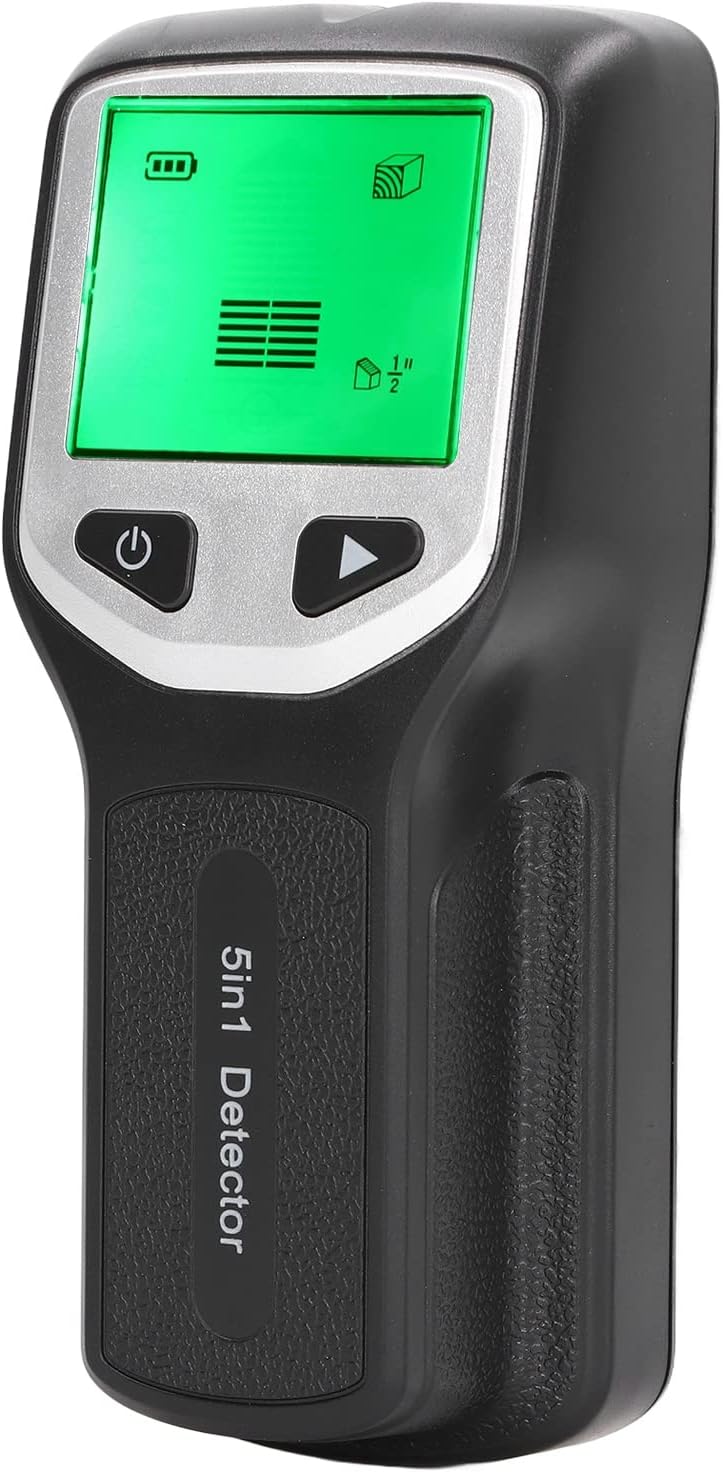 Stud Finder Wall Scanner, 5 in 1 Silver