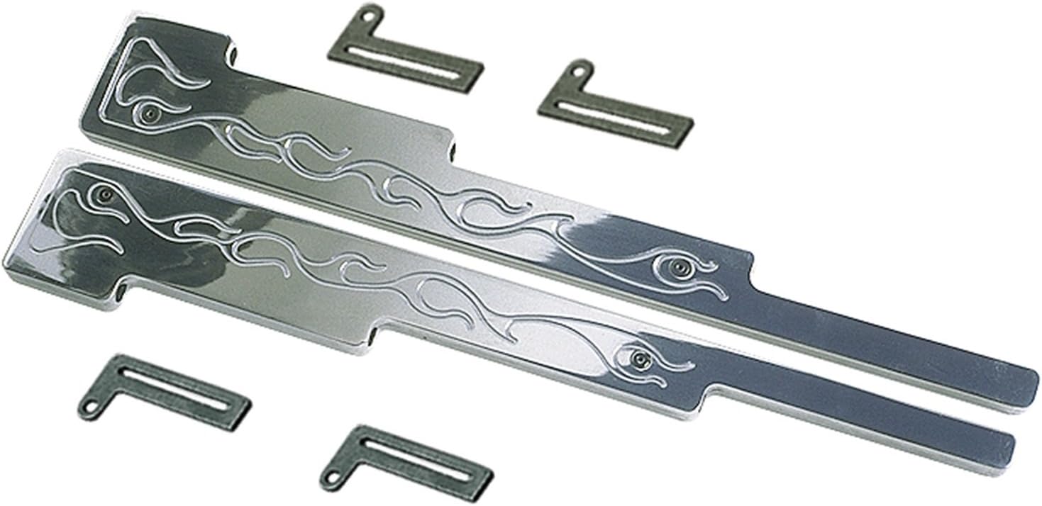 TRANS DAPTTrans-Dapt 6083 Flamed Aluminium Spark Plug Wire Loom