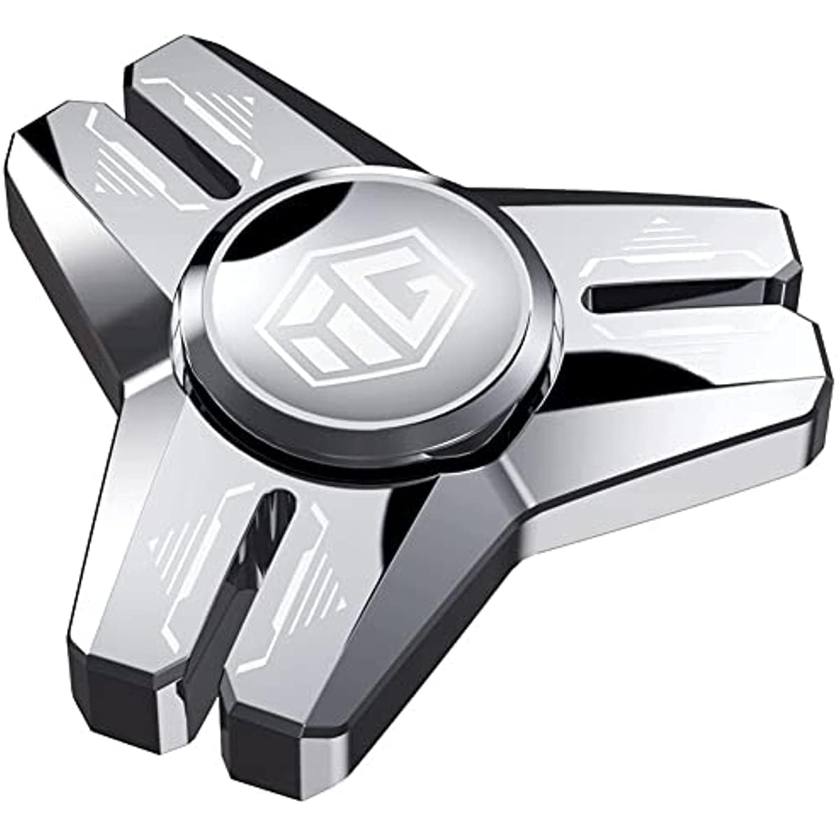 Fidgets Toy Metal Hand Spinner EDC Réducteur, Anti-anxiété Fidget Spinner Soulagement du Stress Sensoriel Tdah, Cadeaux pour Enfants/Adultes Cadeau De Saint Valentin