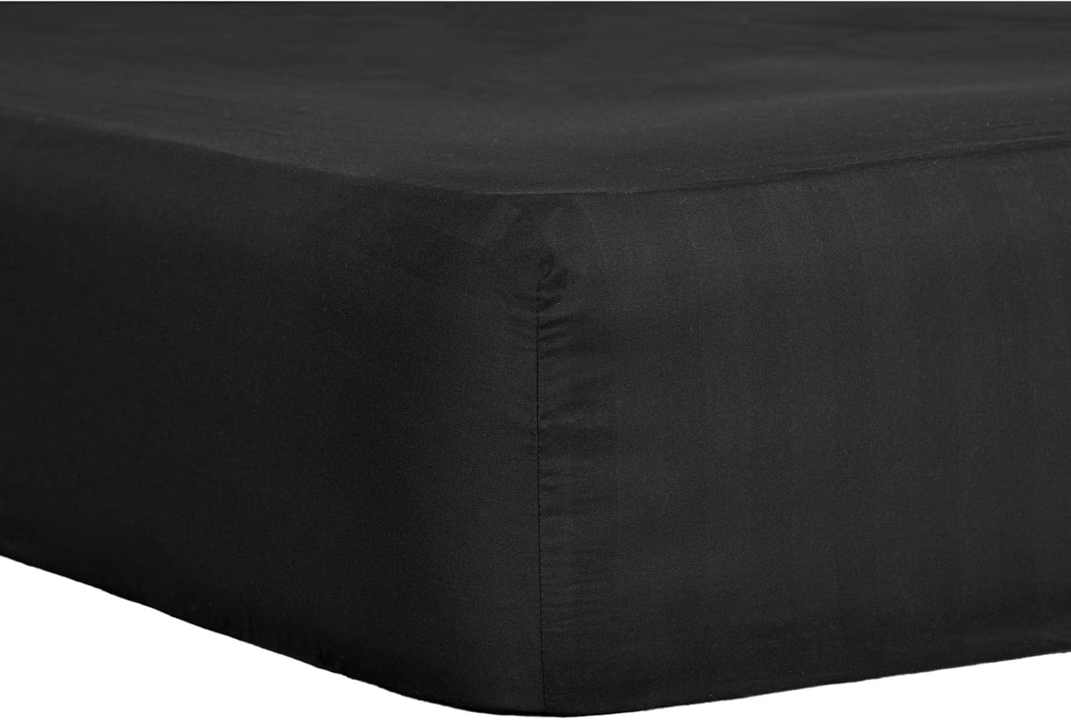 Brentfords Single Bed Sheets Fitted, Satin Stripe Single Fitted Sheets