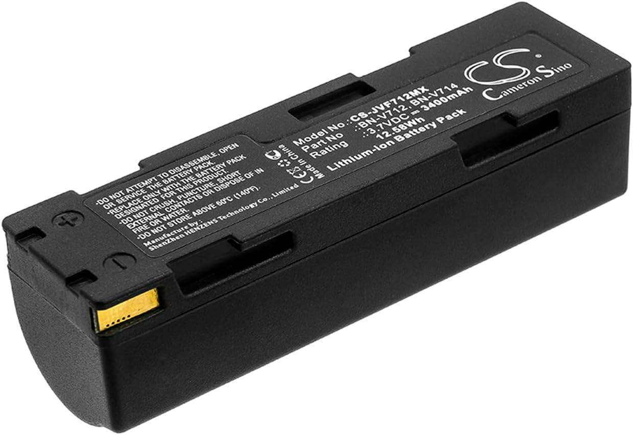 Technical Precision Replacement for JVC BN-V712U Battery