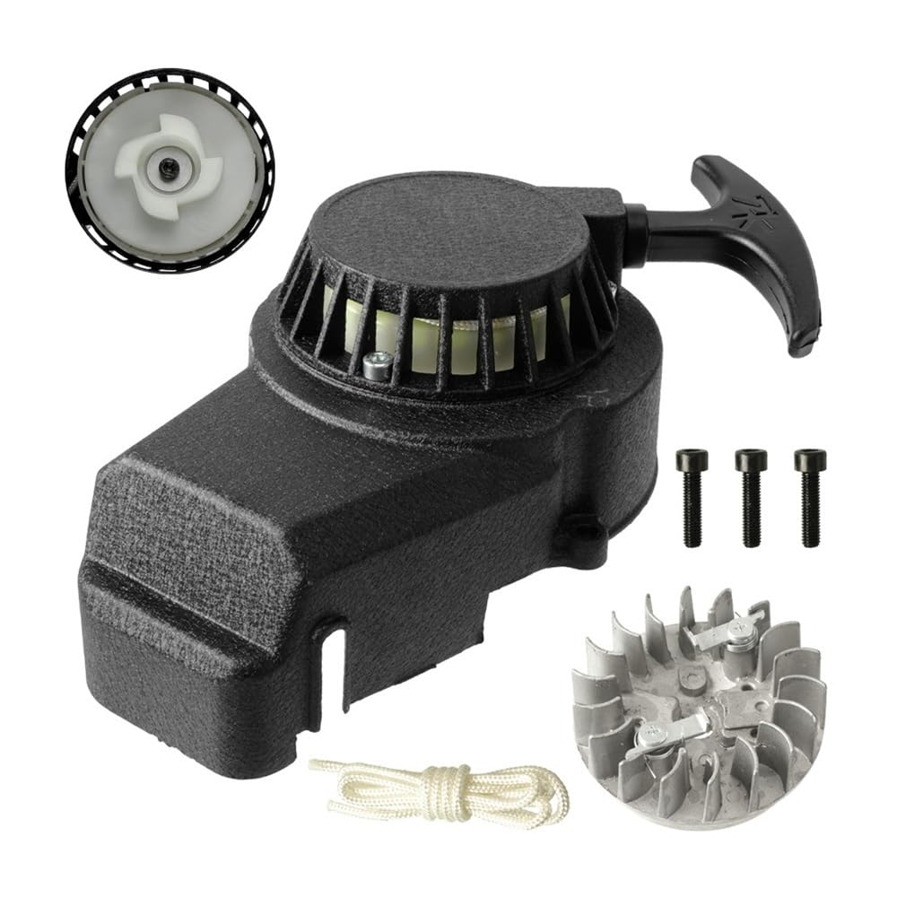 Juego de bobinas encendido volante arranque retroceso motor 2 tiempos for series 47cc 49cc 50cc(With Flywheel)