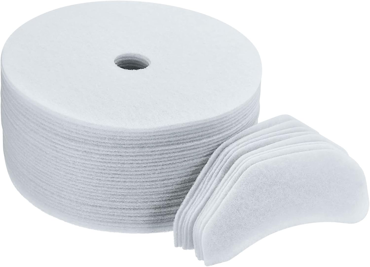 MECCANIXITY Universal Cloth Dryer 30pcs Exhaust Filter 10pcs Air Intake Filter, White for Clothes Dryer Filter Replacement