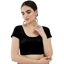 Chandrakala Velvet Blouses for Women Sarees,Stretchable, B104-P