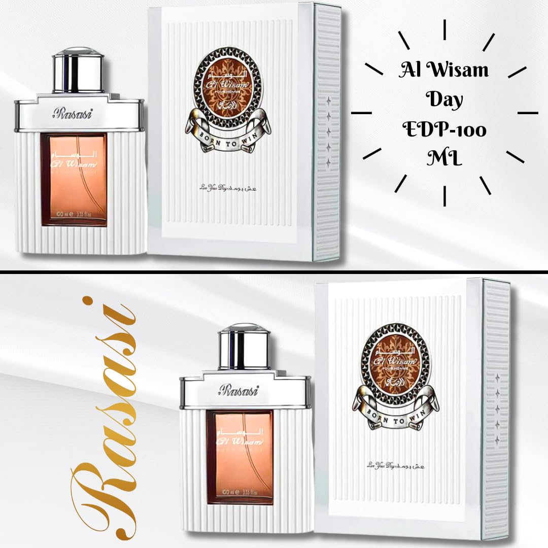 RASASI Al Wisam Day EDP - 100ml (2 Pack)