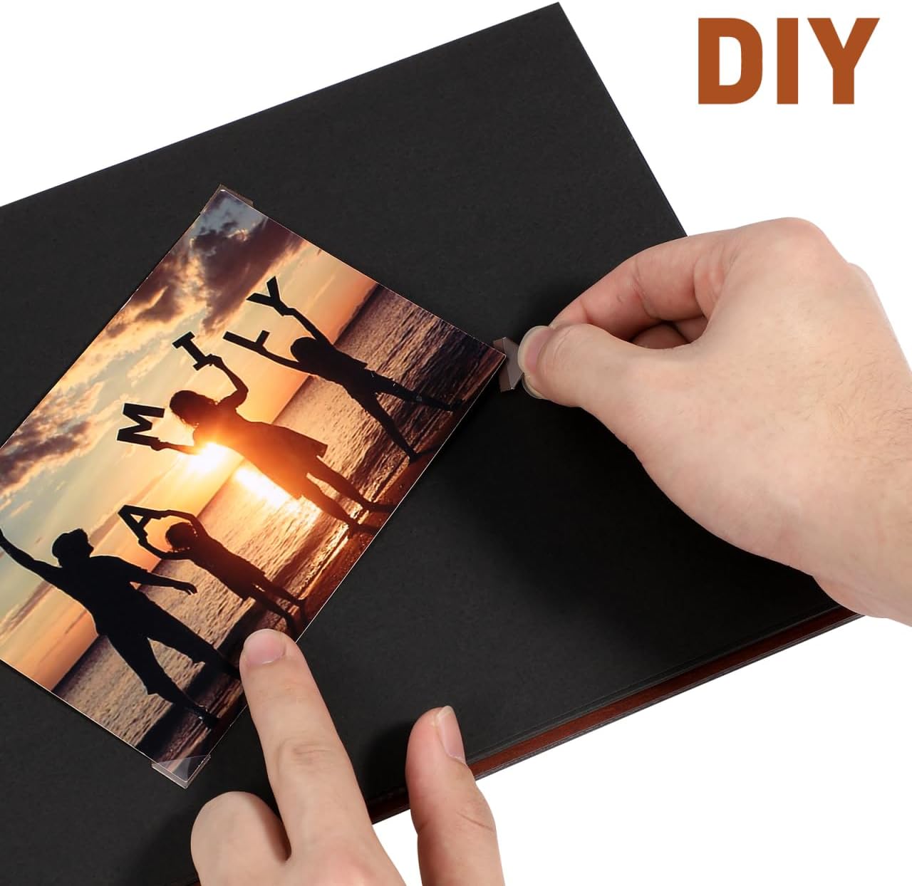 Picture Album Self-adhesive Scrapbook Album Picture Storage Photo Storage Book Photo image 5
