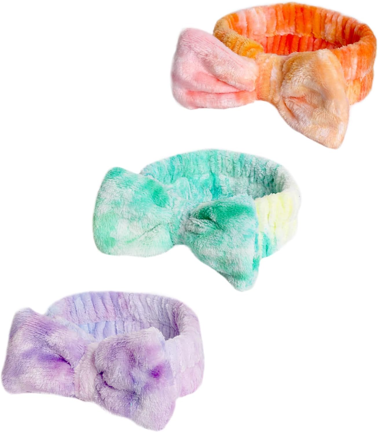 WSYUBHeadband for Washing Face, Spa Headband,Makeup Headband for Stuff Gift Sleep Over Girls Night and Spa Day,Face Wash Headband