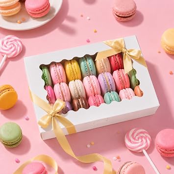10 Pack Brownie Boxes with Window 12