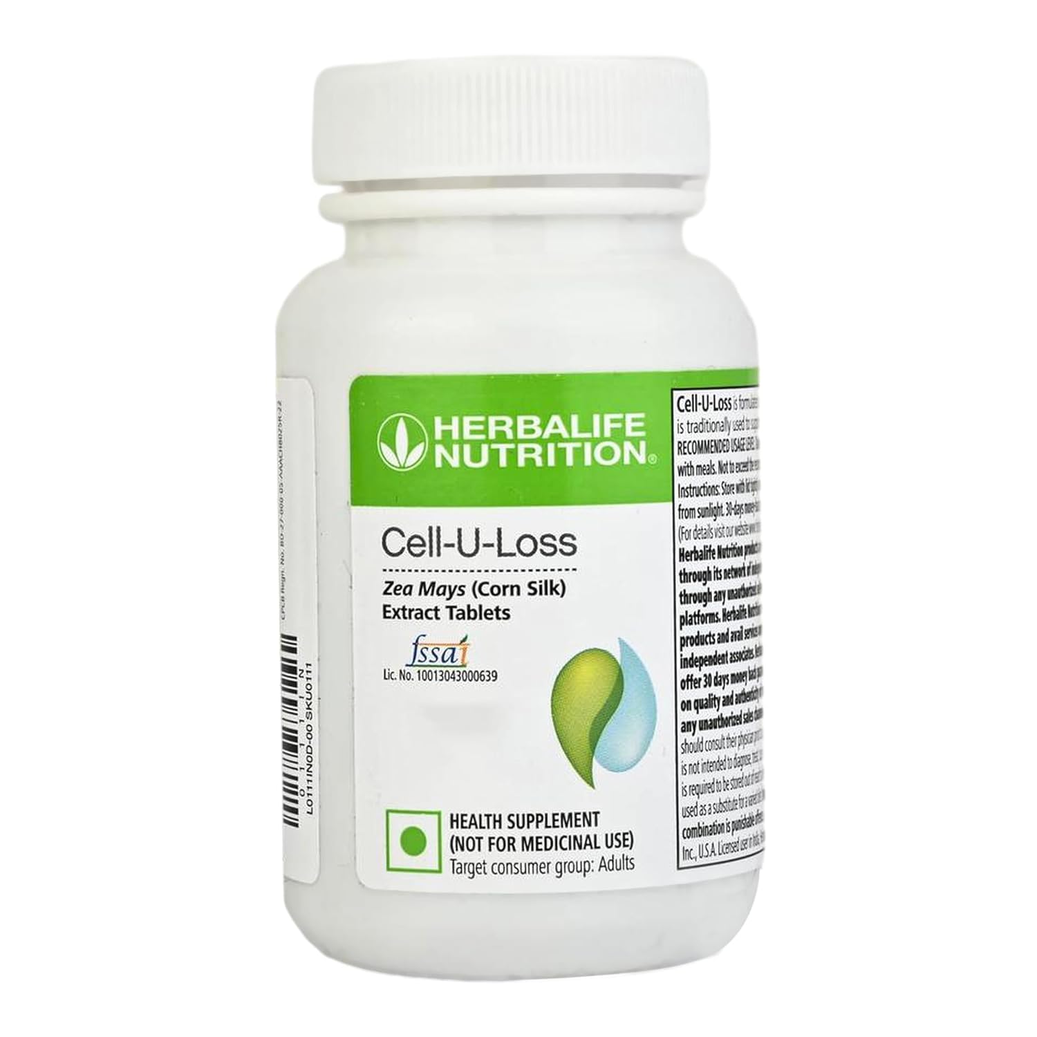 Cell-U-Loss Health Supplment -Pack of 1 count, 90 capsules